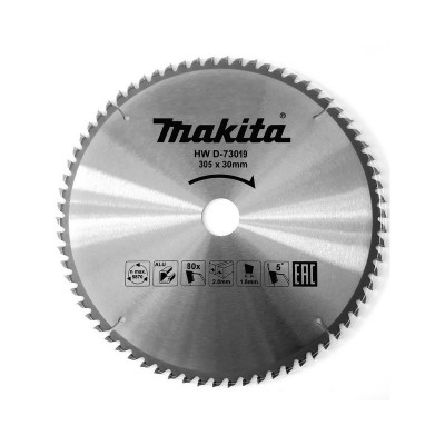 Pjovimo diskas aliuminiui MAKITA 305x30x2,8 80T 5 