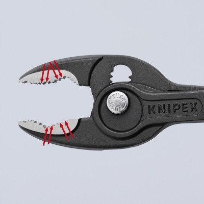 Dvigubo griebimo replės KNIPEX TwinGrip 8202200