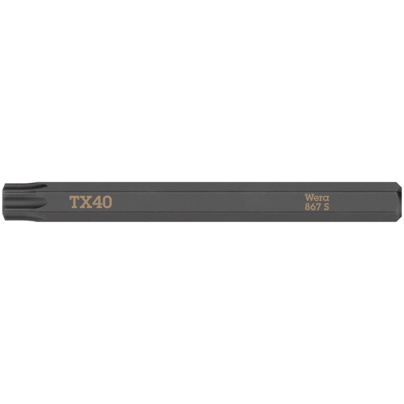 Smūginis atsuktuvo antgalis WERA 867 S Torx TX40 70mm