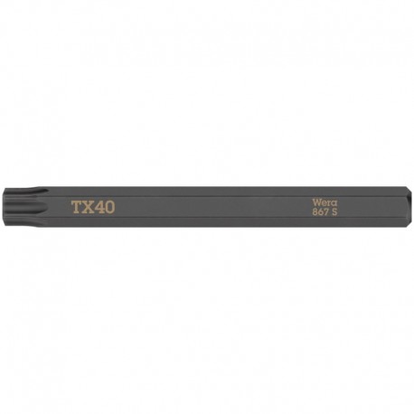 Smūginis atsuktuvo antgalis WERA 867 S Torx TX40 70mm