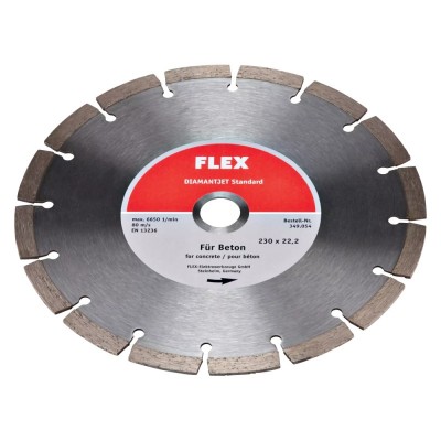 Deimantinis diskas betonui FLEX 230x22,2mm