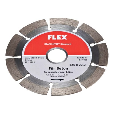 Deimantinis diskas betonui FLEX 125x22,2mm