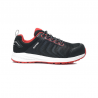 Batai ELTEN Livas black red low ESD S1P, juodi 44