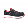 Batai ELTEN Livas black red low ESD S1P, juodi 43