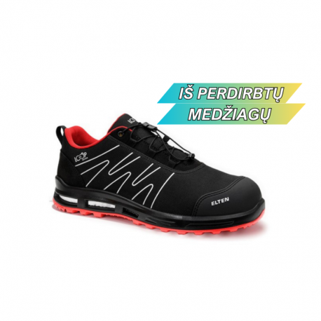 Batai ELTEN ENNO XXT Pro Low ESD S3S, juodi/raudoni 43