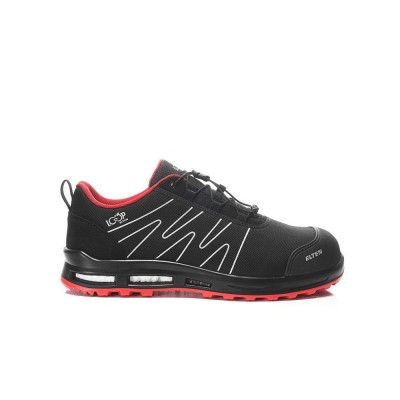 Batai ELTEN ENNO XXT Pro Low ESD S3S, juodi/raudoni 43