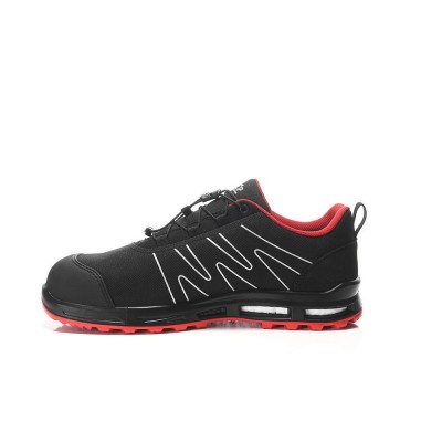 Batai ELTEN ENNO XXT Pro Low ESD S3S, juodi/raudoni 43