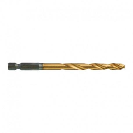 Metalo grąžtai MILWAUKEE Shockwave HSS-G TIN 6mm, 10vnt.