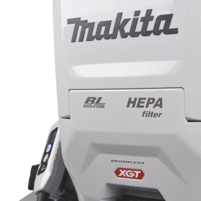 Akumuliatorinis dulkių siurblys - kuprinė MAKITA 40V MAX XGT