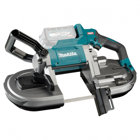 Akumuliatorinis juostinis pjūklas MAKITA PB002GZ 40V MAX XGT