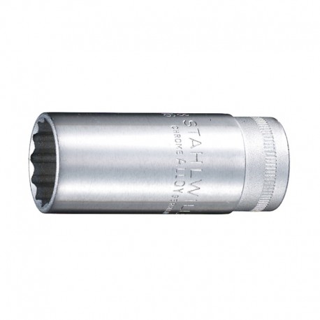 3/8" dvylikakampė prailginta galvutė STAHLWILLE Nr.46 14mm
