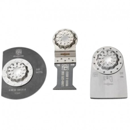 3 dalių multifunkcinių įrankių priedų rinkinys FEIN Combo