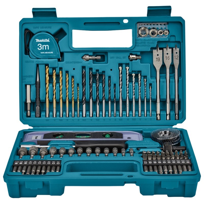 102 dalių sukimo antgalių komplektas MAKITA E-10730