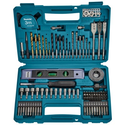 102 dalių sukimo antgalių komplektas MAKITA E-10730