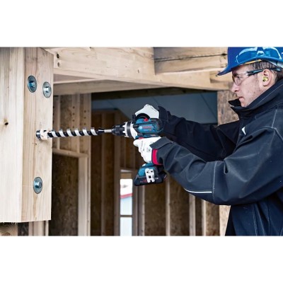 Akumuliatorinis smūginis gręžtuvas/suktuvas BOSCH GSB 18V-110 C CT Solo