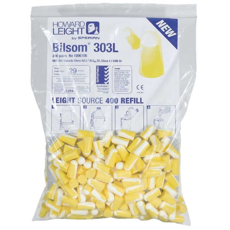 Ausų kištukai HONEYWELL Bilsom 303L, 200porų