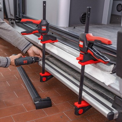 Spaustuvų su pasukama rankena rinkinys BESSEY 300/80 su peiliu DBKPH-EU