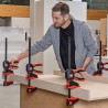 Spaustuvų su pasukama rankena rinkinys BESSEY 300/80 su peiliu DBKPH-EU