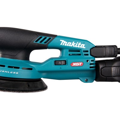 Akumuliatorinis ekscentrinis šlifuoklis MAKITA 40V MAX XGT BO001CGZ