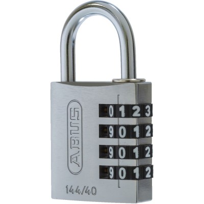 Spyna su kodu ABUS Silver Lock–Tag 144/40, sidabrinė