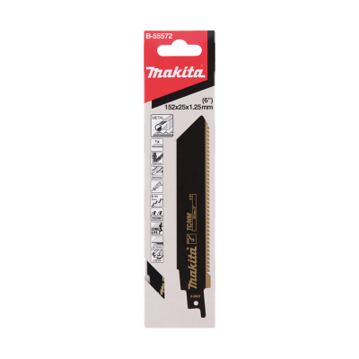 Pjūklelis tiesiniam pjūklui MAKITA TC/HM 152x1,25mm, 1vnt.
