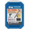 Maxi-Lock varžtai stambiu sriegiu KREG SML-C1-100-INT 25mm, 100vnt.