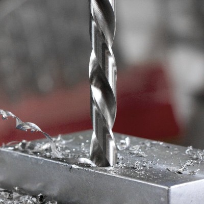 19 dalių kairinių metalo grąžtų rinkinys RUKO HSS-G