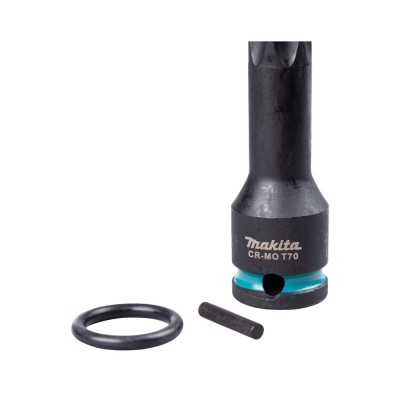 Smūginių sukimo antgalių rinkinys MAKITA Torx 1/2&apos&apos, 7vnt.