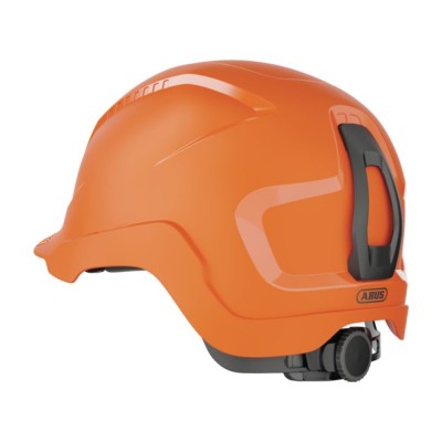 Neventiliuojamas apsauginis šalmas ABUS Scator-E 53-63cm, oranžinis