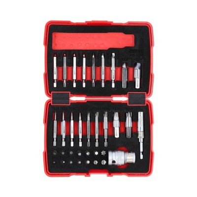 34 dalių sugadintų varžtų išsukiklių rinkinys KS TOOLS 1/4" 10mm