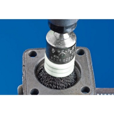 Metalinis šepetys su koteliu PFERD PBUR 2530/6 ST 0,35