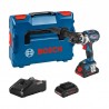 Akumuliatorinis suktuvas/gręžtuvas BOSCH GSR 18V-110 C LB 2x4.0PrC 18V-40