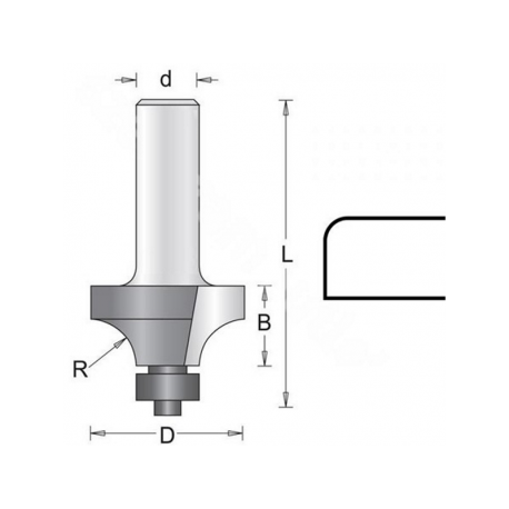 Apvalinimo freza HiKOKI S23