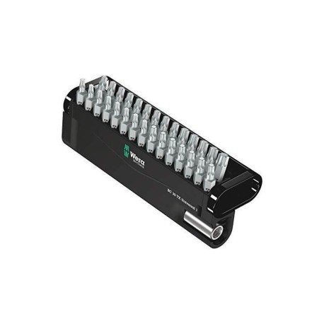 30 dalių sukimo antgalių rinkinys WERA TX Universal 1