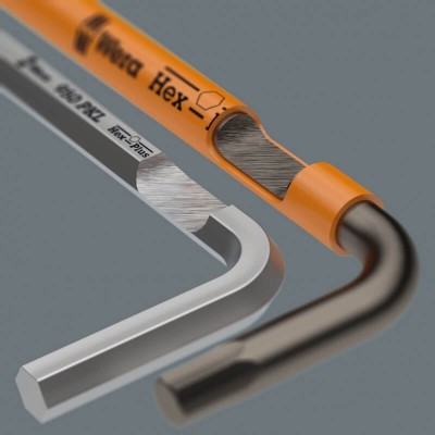 Šešiakampių raktų rinkinys WERA 950/9 Hex-Plus Multicolor