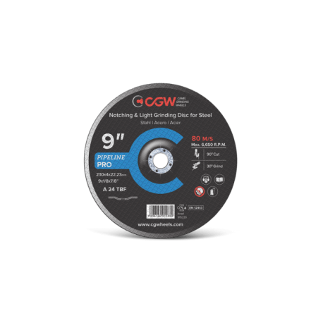 Šlifavimo diskas CGW A 24 TBF 125x4,0x22,23mm