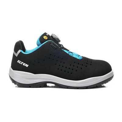 Moteriški batai ELTEN Impulse Lady Boa Aqua Low ESD S1P, juodi 39