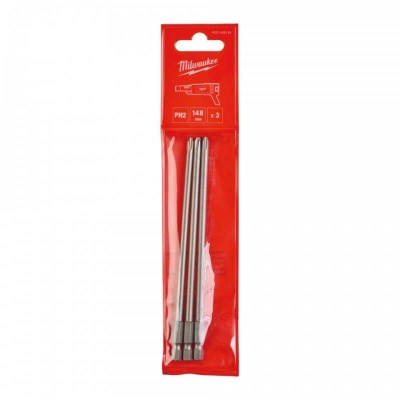 Atsuktuvo antgalis MILWAUKEE PH2x148mm, 3 vnt.