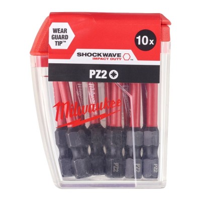 Smūginis sukimo antgalis MILWAUKEE PZ2x50 10 vnt.