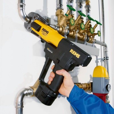 Vamzdžių presavimo įrankis REMS Akku-Press ACC Basic