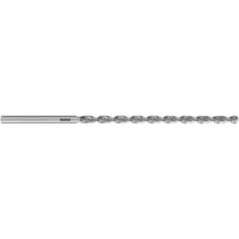 Prailgintas metalo grąžtas RUKO TL 3000 HSS-G DIN1869 Ø 5,0 mm