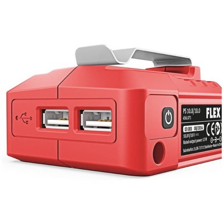 USB adapteris akumuliatoriui FLEX 10,8/18,0V