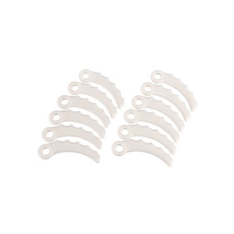 Plastikiniai ašmenys pjovimo galvai MAKITA, 12 vnt.