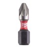 Smūginis sukimo antgalis MILWAUKEE PZ2x25 25 vnt.