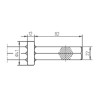 Smailus kaltas SOLIDA S22 450mm