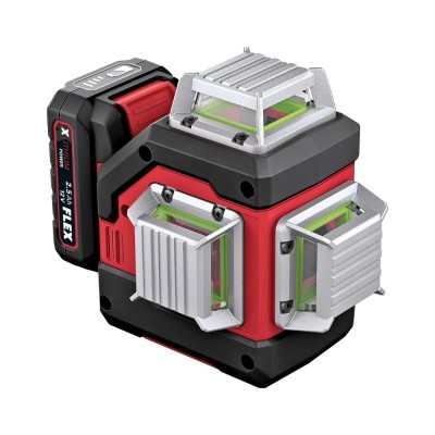 Kryžminis lazerinis nivelyras FLEX ALC 3/360-G/R 12V