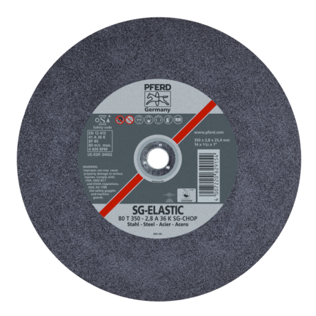 Pjovimo diskas PFERD 80 T350-2,8 A36 K SG-CHOP/32,0