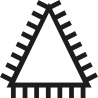 Trikampė dildė PFERD PF1132 H1 150 mm