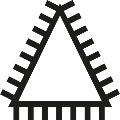 Trikampė dildė PFERD PF1132 H1 200 mm