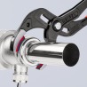Vamzdinės replės su plastikinėmis žiaunomis KNIPEX 8111